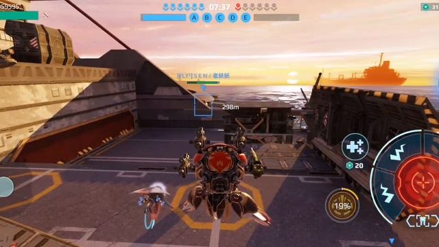 War Robots. В игре китайский читер. смотреть онлайн