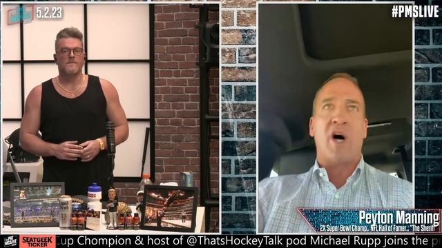 Peyton Manning Breaks Down Why Aaron Rodgers Will Succeed With The Jets | Pat McAfee Reacts смотреть онлайн