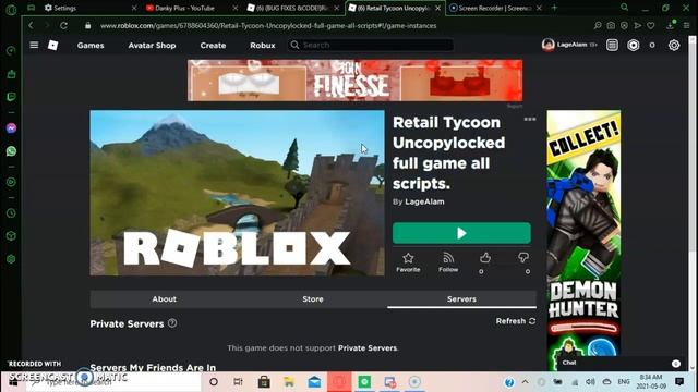 Retail Tycoon Uncopylocked! All Scripts : 2021 May 9th Roblox