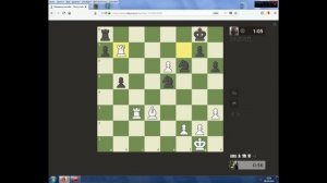 Принятый ферзевый гамбит 3 минуты на партию