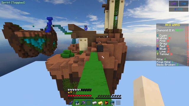 Соло BedWars клавиатура+звуки мыши!Asmr Майнкрафт! смотреть онлайн