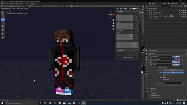 Minecraft Thomas Rig Blender Speed Art (How I Make Thumbnails Or Channel Art) смотреть онлайн