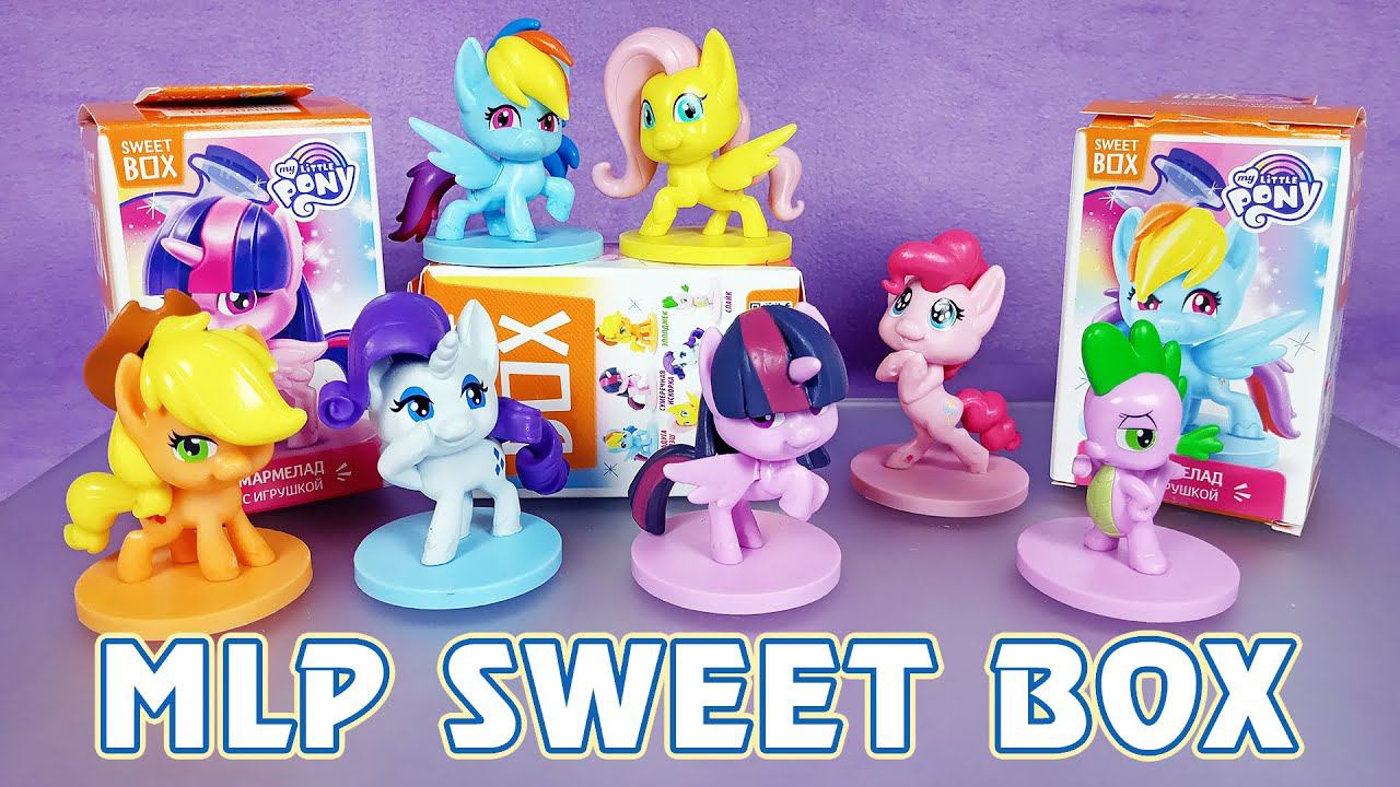 4 волна My Little Pony из Sweet Box - обзор фигурок Pony Life смотреть онлайн