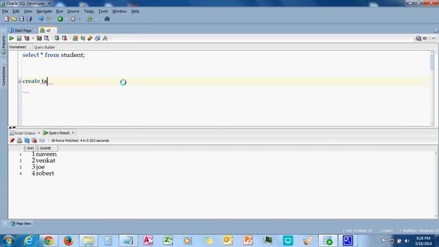 How to copy one table records into another new table in oracle смотреть онлайн