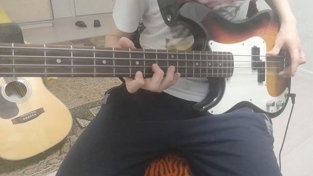 Metallica - My friend of mysery bass cover смотреть онлайн