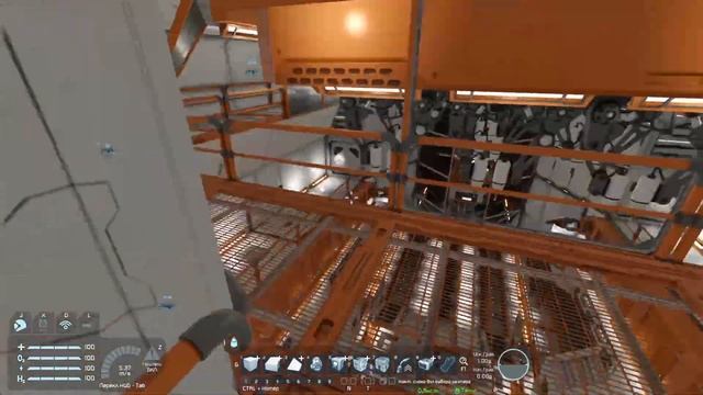 Space Engineers Тяжелый десантный корабль Обзор смотреть онлайн