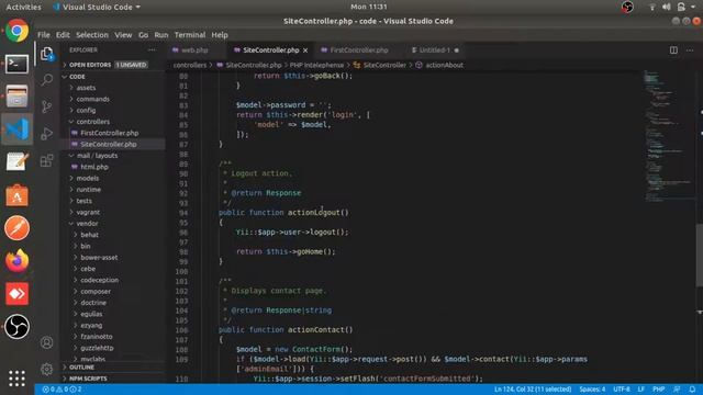 Controller Part #3 | Yii2 tutorials in hindi | Yii2 PHP Framework Tutorial смотреть онлайн