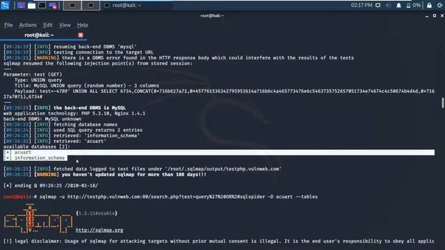 lab2 (SQL map) смотреть онлайн