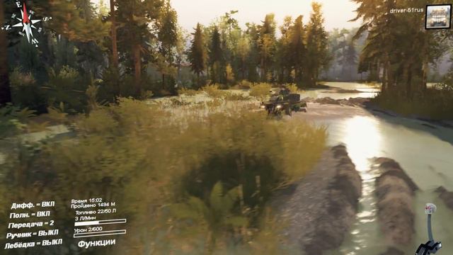 SpinTires 03.03.16 Polaris-PUCK+Level_4x4 смотреть онлайн