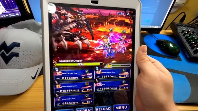 Get Perfect Chains Without A Program! How I Chain With My Hands! - [FFBE] Final Fantasy Brave Exviu смотреть онлайн