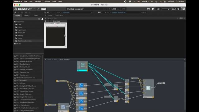 Vector Synthesis in Reaktor 6 Primary (Make your own Prophet VS?) | Simon Hutchinson смотреть онлайн