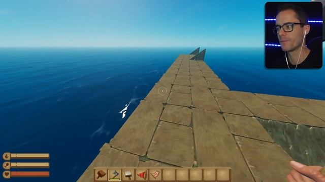 FLYING RAFT AIRPLANE OVER ISLAND! - Modded Raft Gameplay - Raft Mods смотреть онлайн