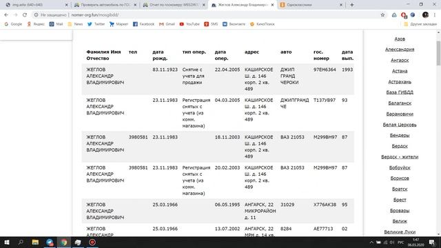 ПОИСК ВЛАДЕЛЬЦА ПО ГОС НОМЕРУ смотреть онлайн