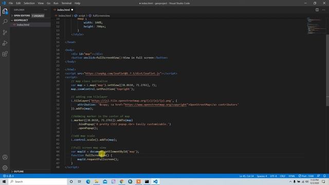 Map scale, Mouse coordinate and Full map view function | leafletjs | tekson смотреть онлайн