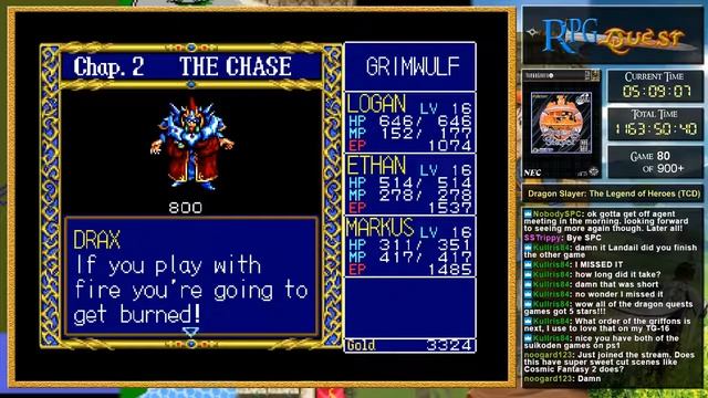 RPG Quest #80: Dragon Slayer: The Legend of Heroes (TurboGrafx-CD) Part 1 смотреть онлайн