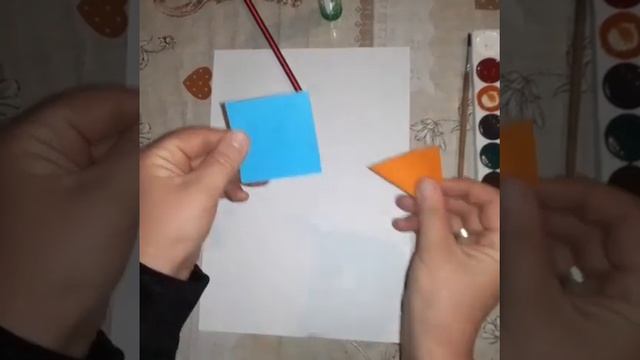 Сабак: Аппликация. Тема: "Атам менен бакчага кутуча астык". смотреть онлайн