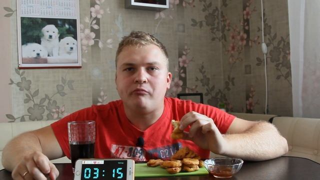 Вызов на поедание 30 нагетсов на время! Burger King Chellenge. mukbang eating show. real sound. смотреть онлайн