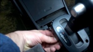 Замена лампы подсветки режима АКПП.Ниссан Тиида.