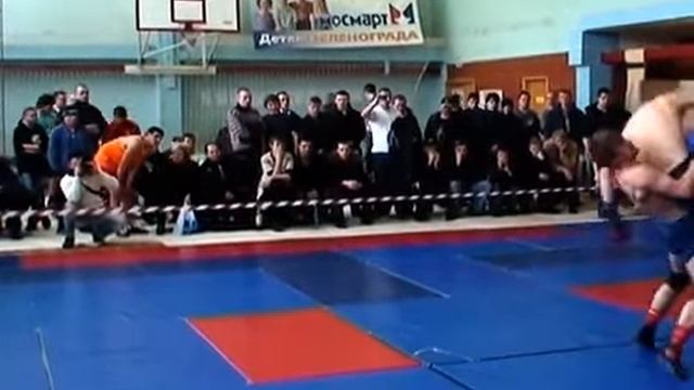 Багаутинов Али на турнире по настоящему панкратиону в Зеленограде. смотреть онлайн