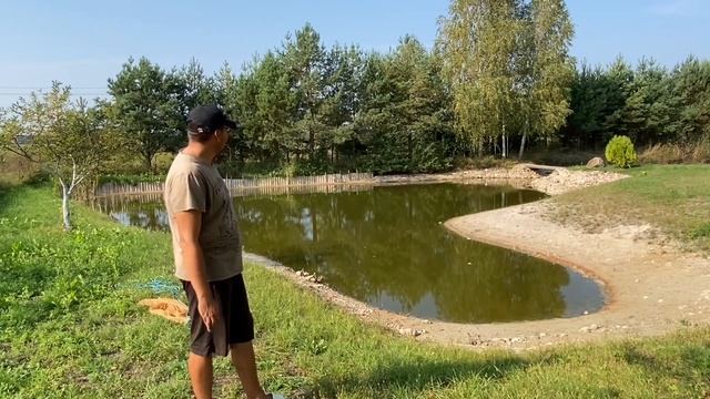 Мой пруд на участке. Пруд на даче своими руками. Свой пруд.