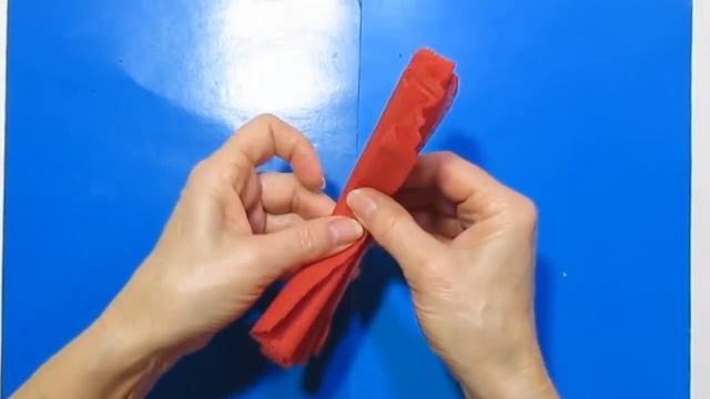 Сделать Красную Гвоздику Оригами из бумаги цветы легко из салфеток поделки с детьми своими руками смотреть онлайн