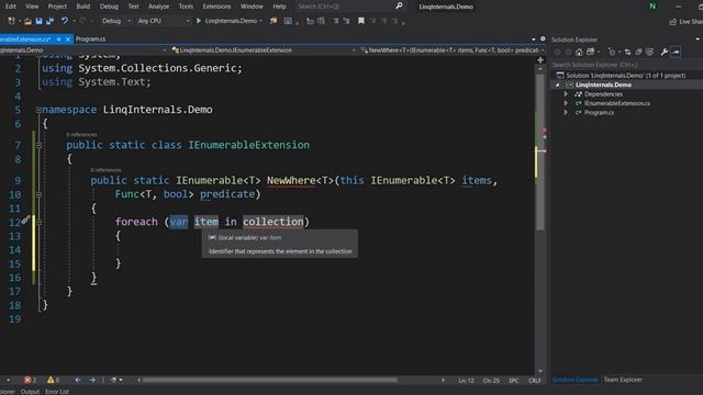 LINQ Internals (Deep dive into Where) смотреть онлайн