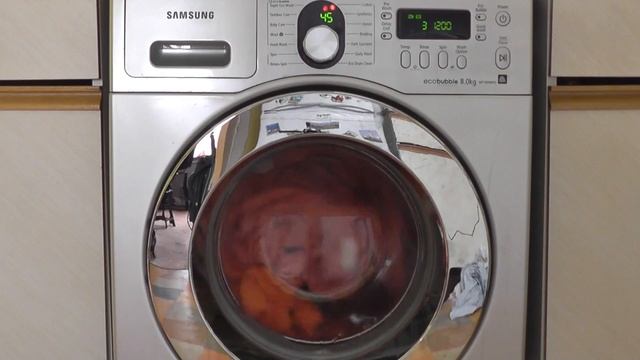 Samsung Ecobubble, Cotton 60 cycle with 5kg load, no ecobubble 7/10 (requested) смотреть онлайн