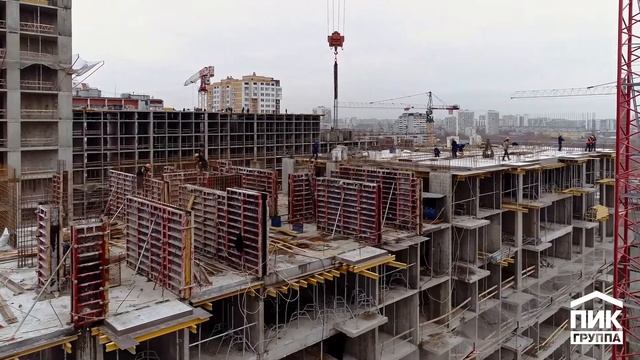 Green park | Ход строительства. Ноябрь | ПИК смотреть онлайн