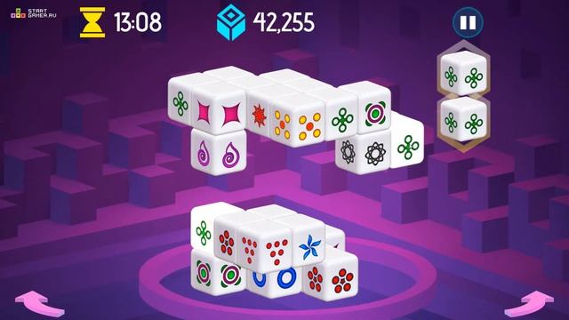 Игра "Маджонг 3D - Темные Измерения" (Mahjong Dark Dimensions) - прохождение смотреть онлайн