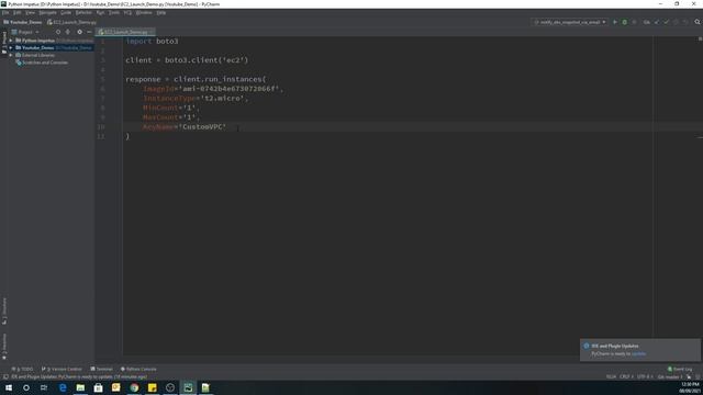 Launch AWS EC2 Using Python Boto3 Script смотреть онлайн