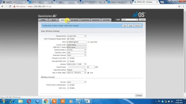 Nanostation M2 for Mikrotik vlan Hotspot смотреть онлайн