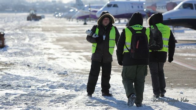Аэропорт Киев (Жуляны) "Одно утро зимы" 31.01.2014 смотреть онлайн