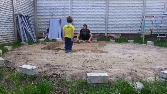 Подготовка основания под Каркасный Бассейн интекс смотреть онлайн