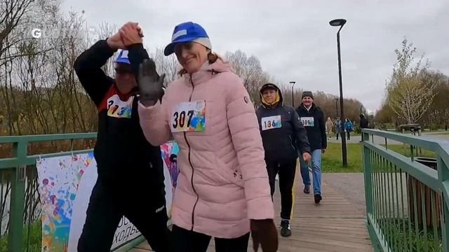 В Губкине активно и весело отпраздновали Всероссийский день ходьбы смотреть онлайн