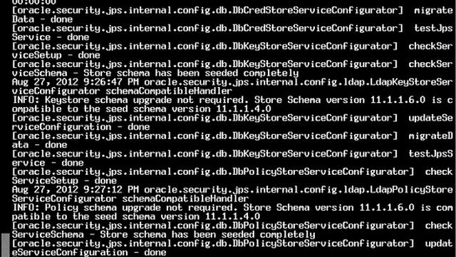 Configuring Database Security Store for an Oracle Identity and Access Management Domain смотреть онлайн