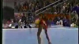 Olga Bicherova - 1981 Worlds AA - Floor Exercise