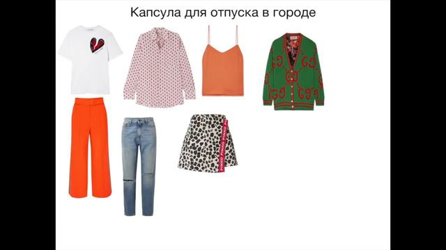 Капсула для отпуска в городе. Капсульный гардероб. Минимум вещей - максимум комплектов! смотреть онлайн