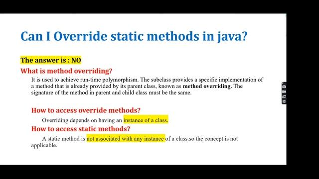 Java Selenium # 7 | Static method Part 1 Interview Questions | NATASA Tech смотреть онлайн