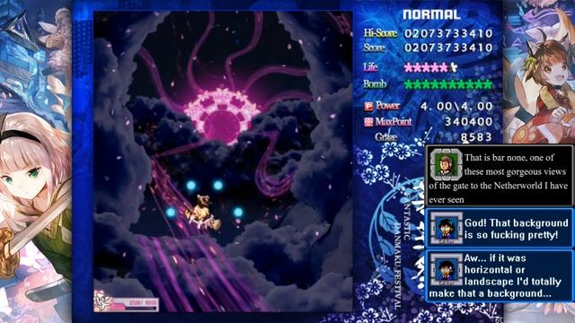 Touhou: Fantastic Danmaku Festival Part II - Stage 4 смотреть онлайн