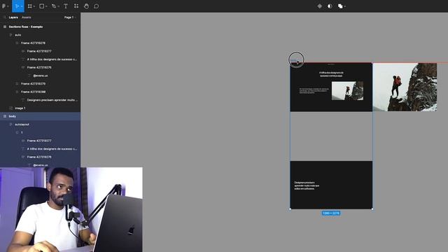 Efeito Section Fixa no Figma (Fixed section) смотреть онлайн