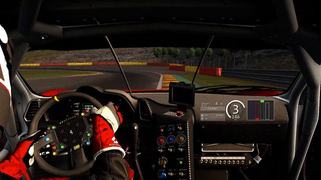 Assetto Corsa Ferrari 458 GT2 Spa 2.16.379 смотреть онлайн