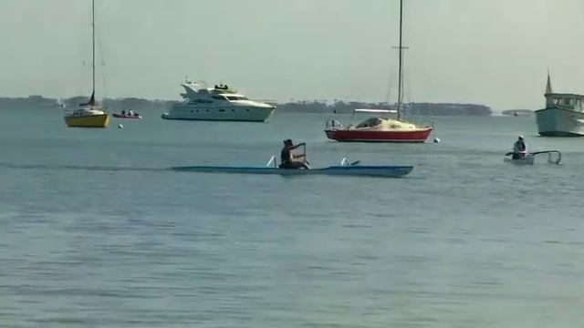 Kristal Crossing The Finish Line