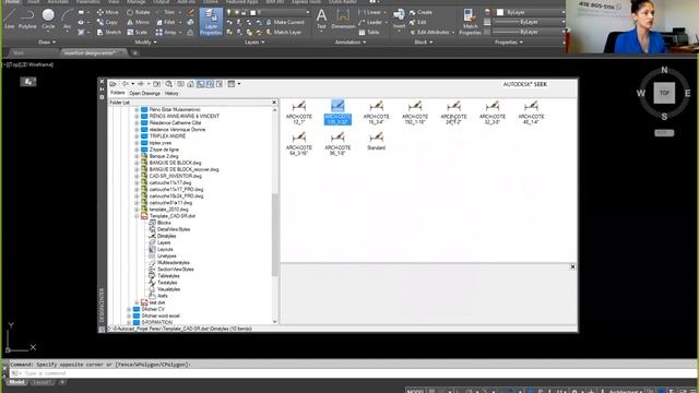 Design Center d'AutoCAD смотреть онлайн