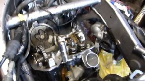 Ставим метки распредвалов и клапанные зазоры на Honda NT 650 Deauville (хонда девиль)