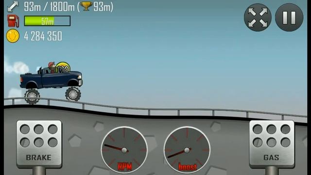 Hill Climb Racing: Super Diesel 4X4 Unlocked смотреть онлайн