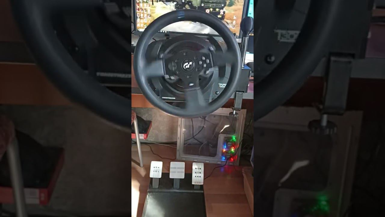 Thrustmaster T300 RS GTE для PC PS 3 PS 4 PS 5 проводной USB виброотдача обратная связь смотреть онлайн