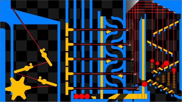 Chain Reaction - Marble Race in Algodoo смотреть онлайн