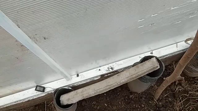 Моя теплица с воздушным подогревом земли. смотреть онлайн