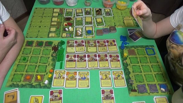 Играем в настольную игру Агрикола. Старое издание. Agricola board game. Let's play. Old version. смотреть онлайн