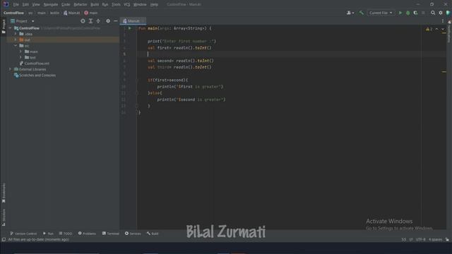 Kotlin Tutorials for beginners - If else and When in Kotlin Language - Learn Kotlin - Urdu | Hindi смотреть онлайн
